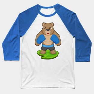 Bear Boxer Boxing gloves Boxing Baseball T-Shirt